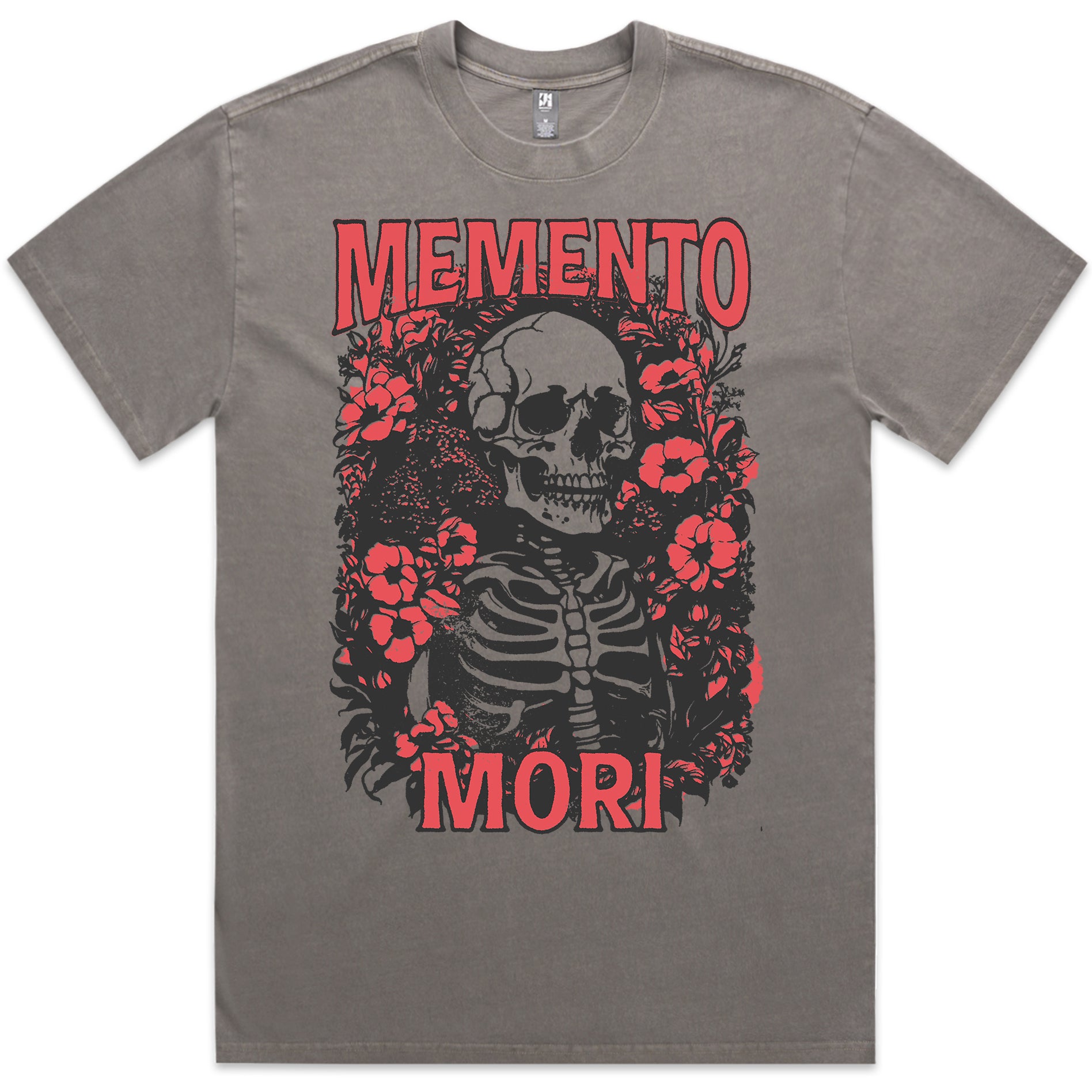 Memento Mori Oversized Vintage T Shirt Artokingo