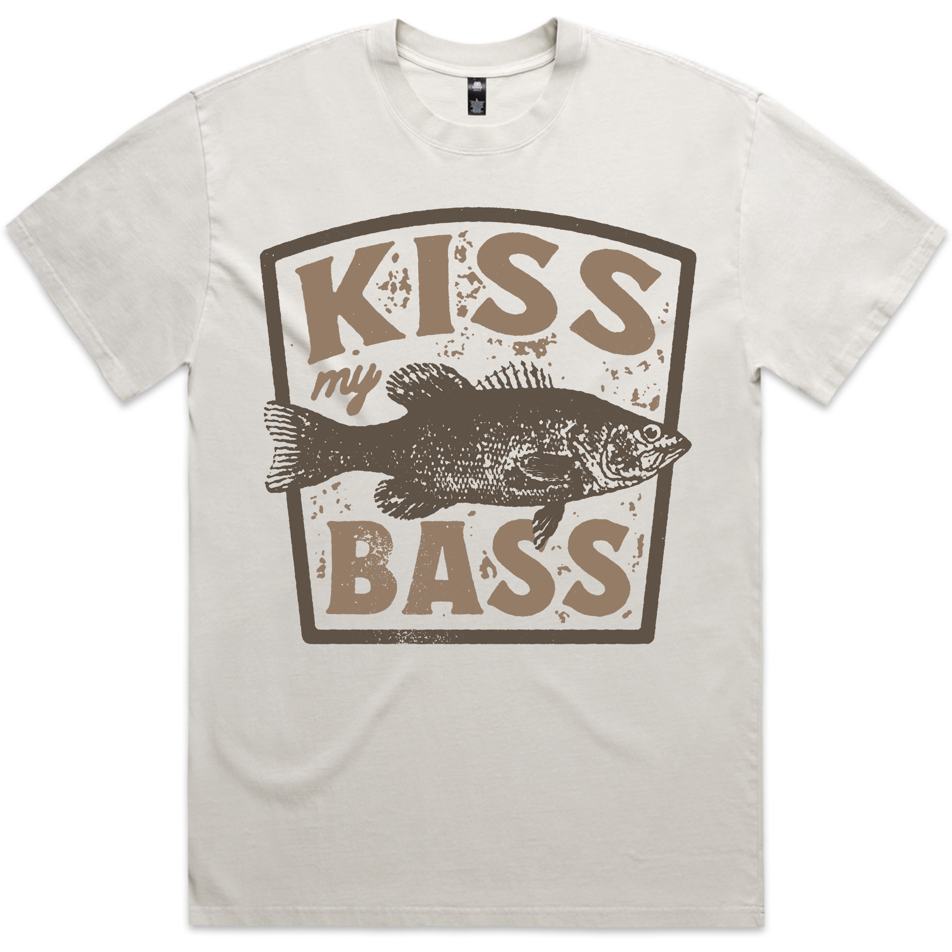 Kiss My Bass - Oversized Vintage T-Shirt – Artokingo