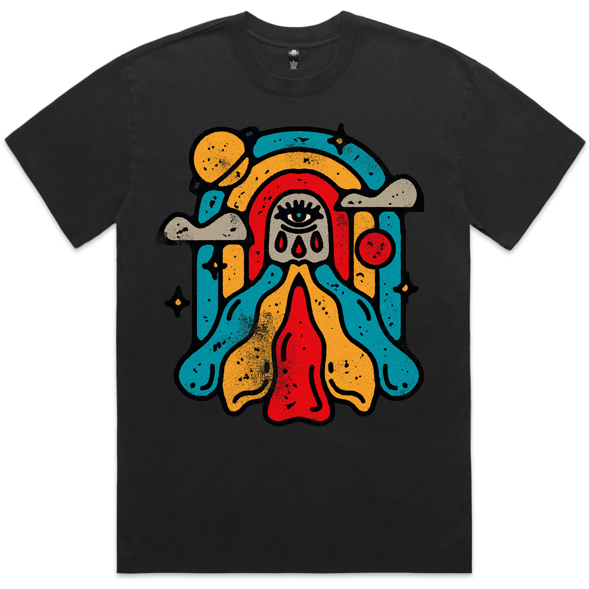 Psychedelic - Oversized Vintage T-Shirt – Artokingo