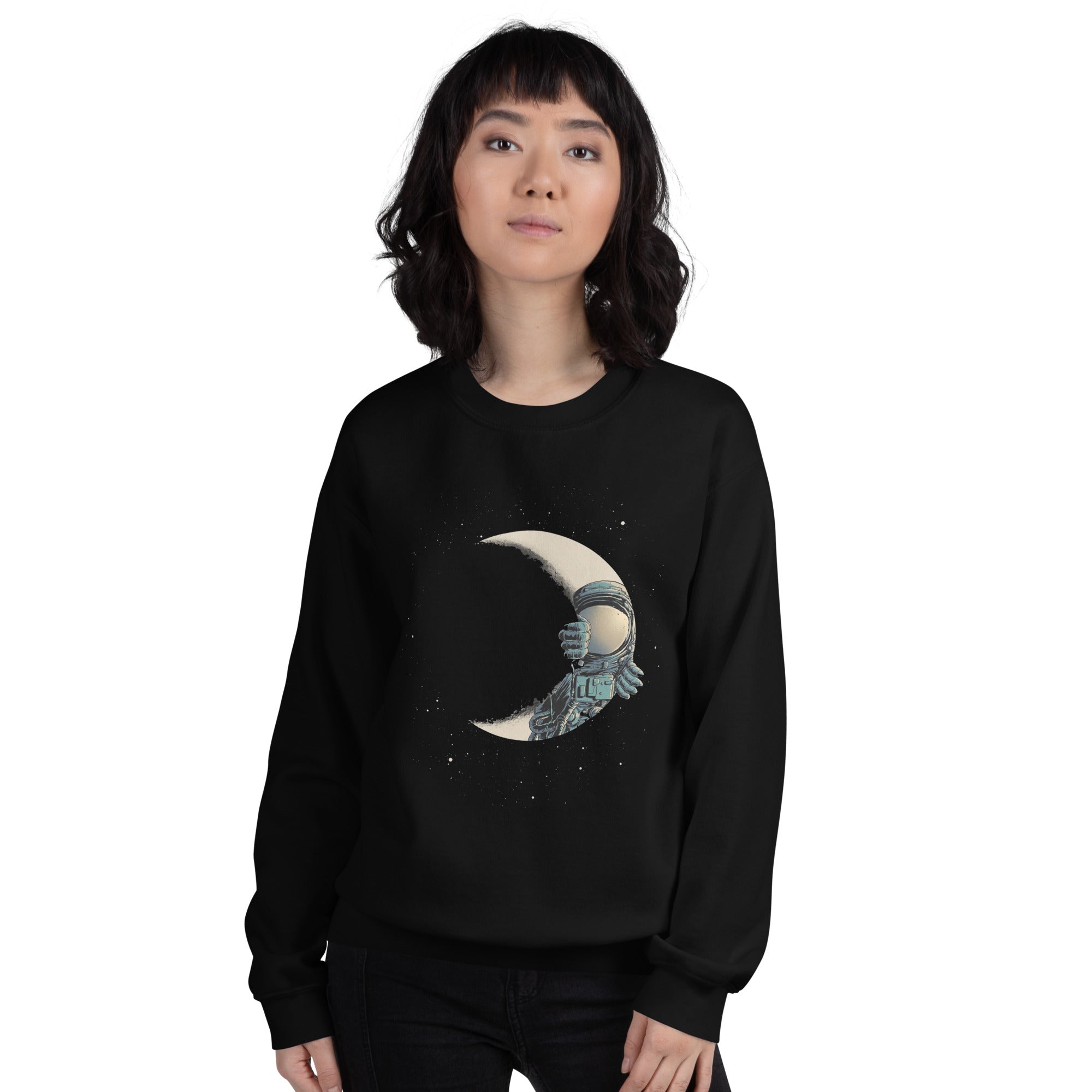 Crescent moon sweatshirt best sale