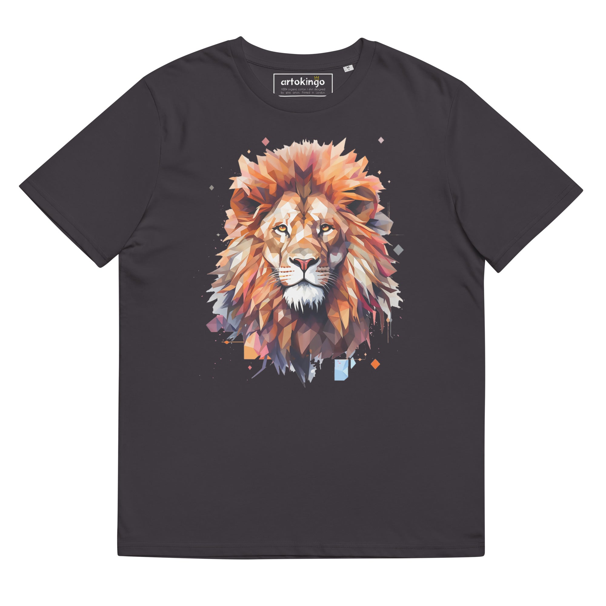 Geo Lion T Shirt Artokingo
