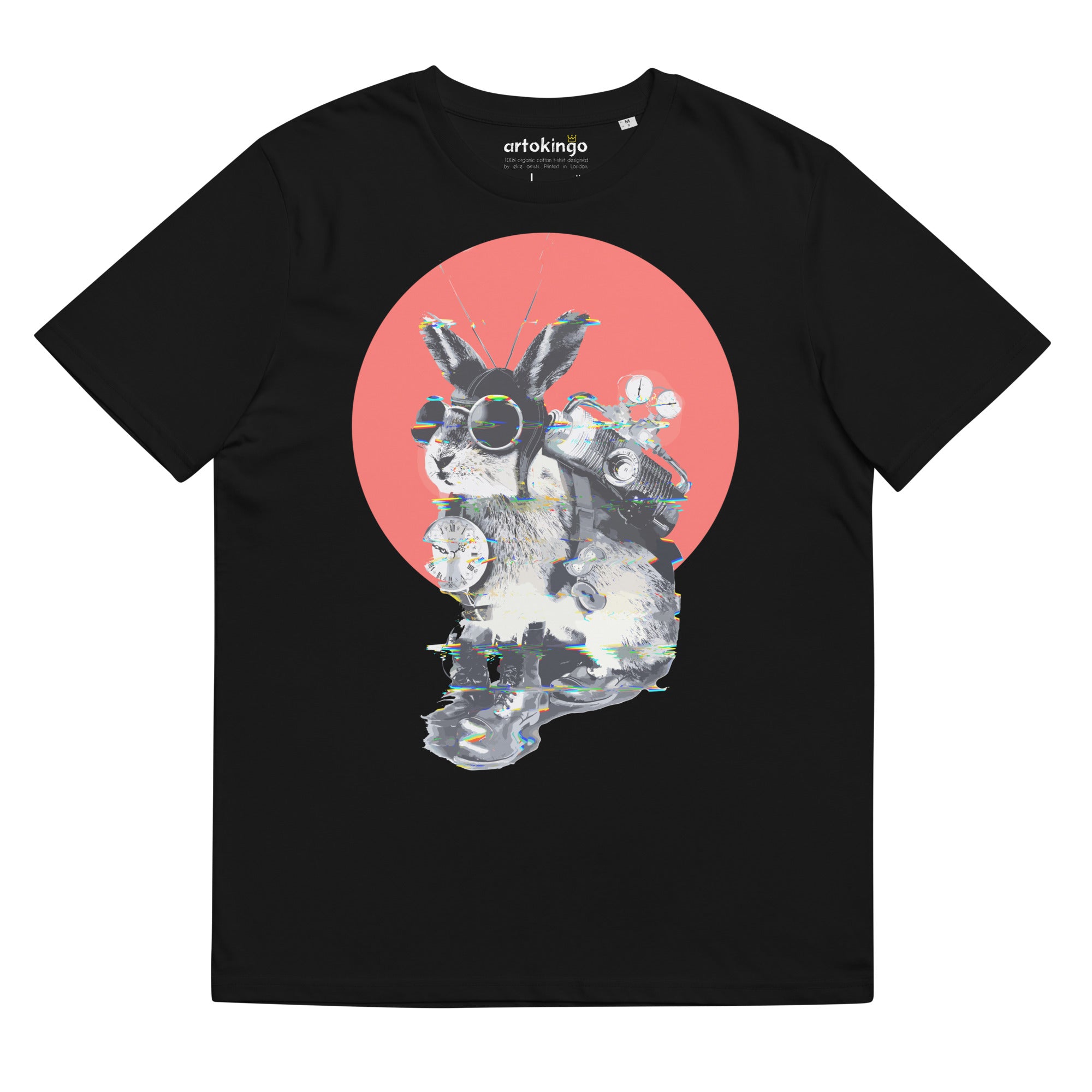 VIPwees Time Travellers - T-Shirt Uomo In Cotone Biologico Con Caricatura Originale, Fan-Art Movie & TV - 3