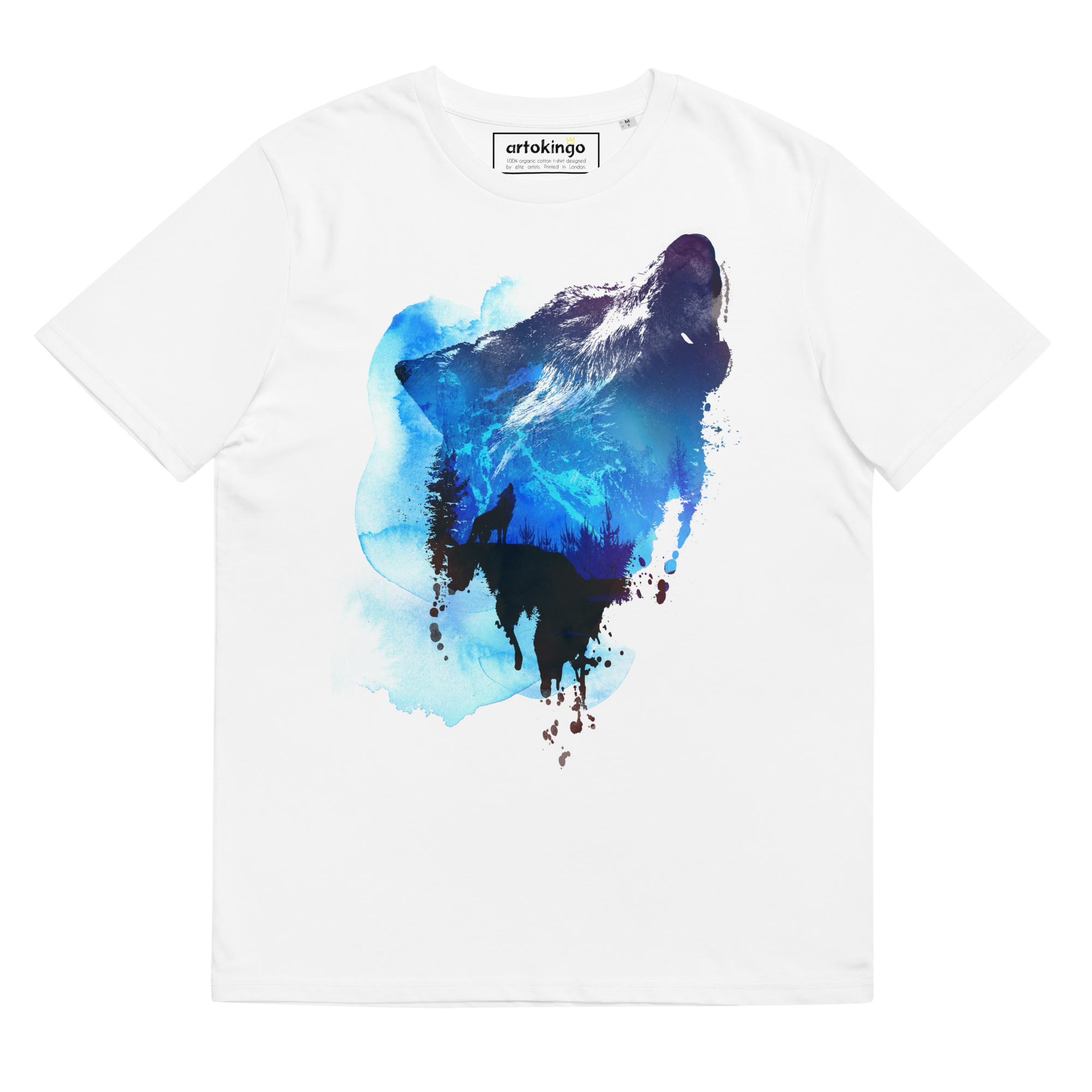 Alone As a Wolf T-Shirt – Artokingo