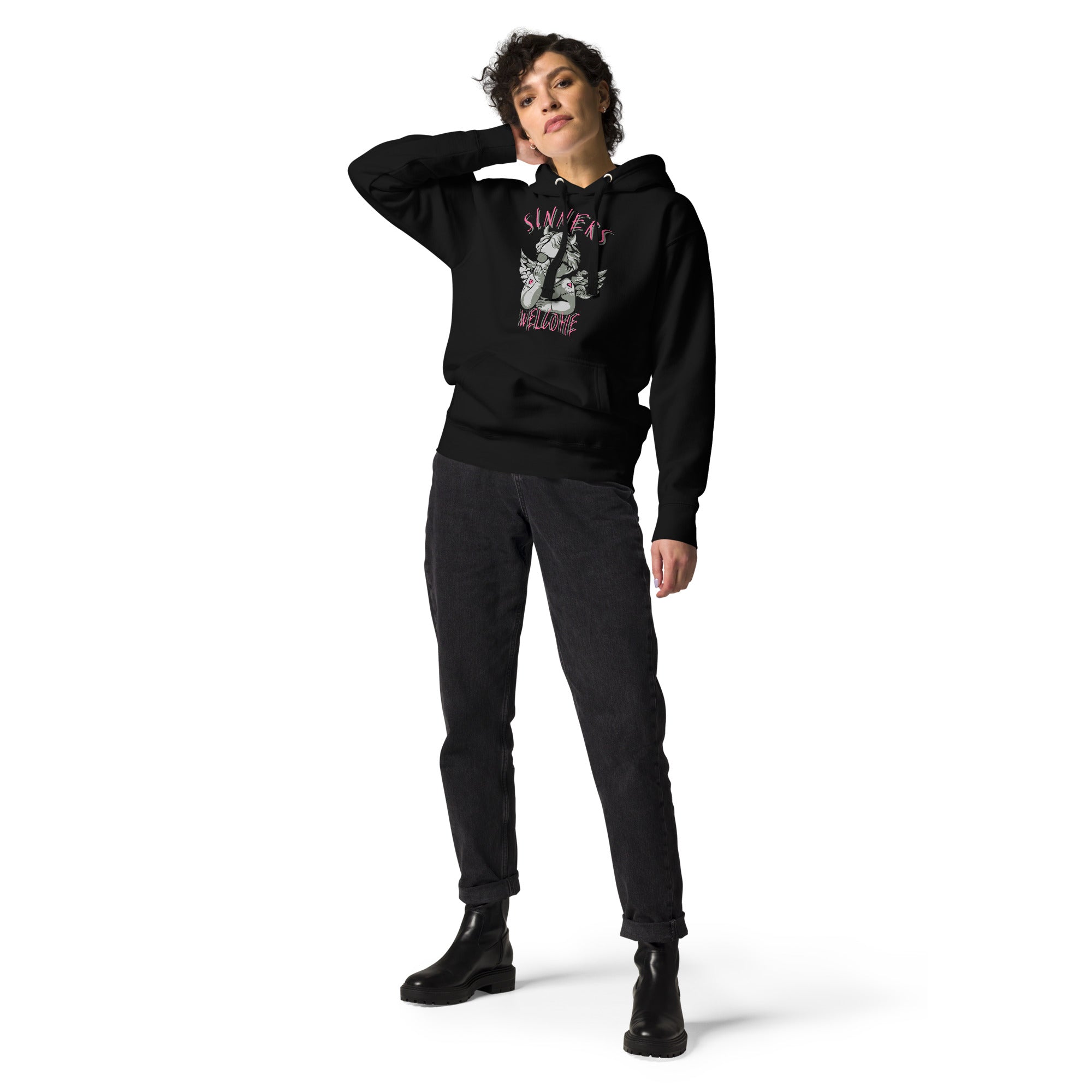 Sinners black hoodie online