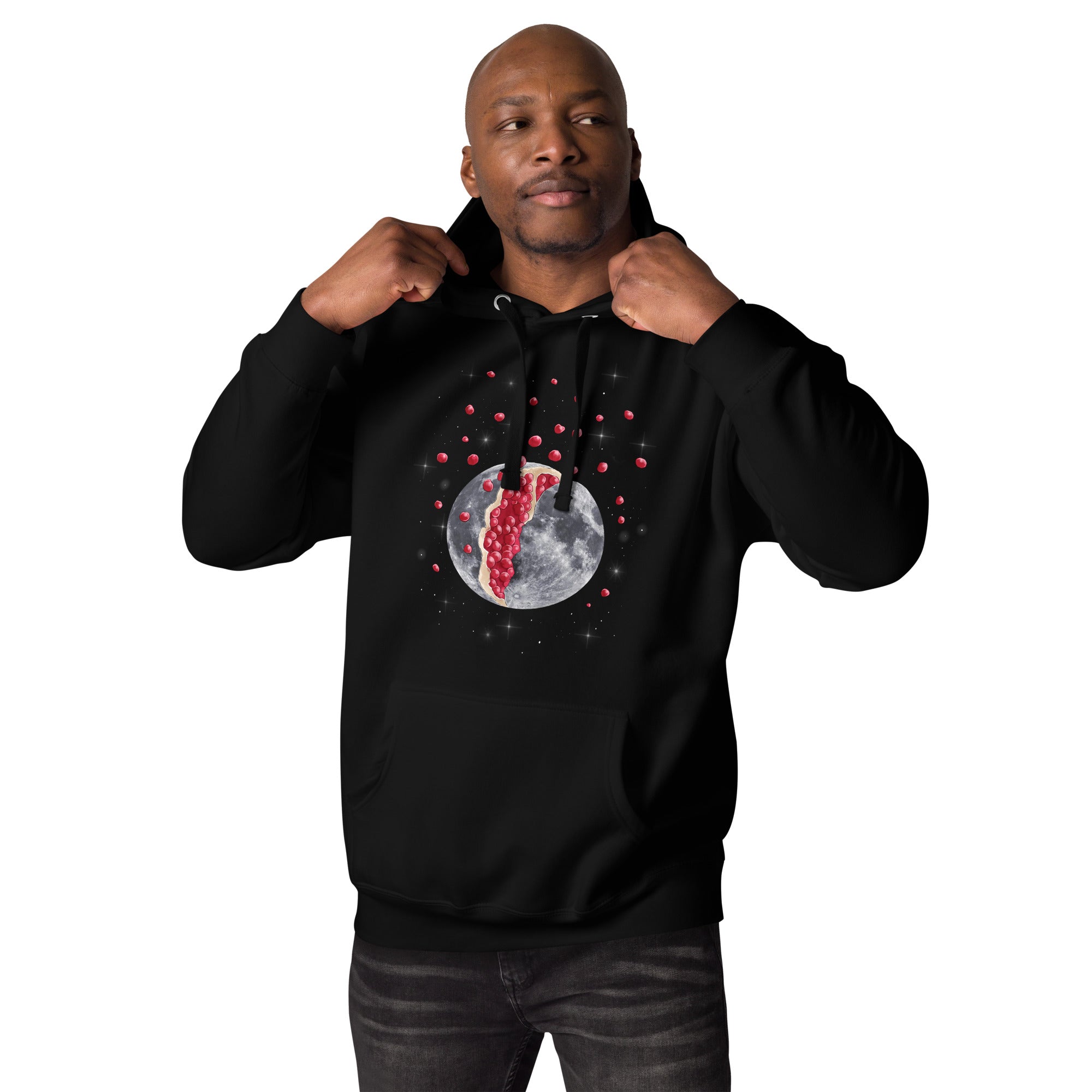 Pomegranate Moon Hoodie