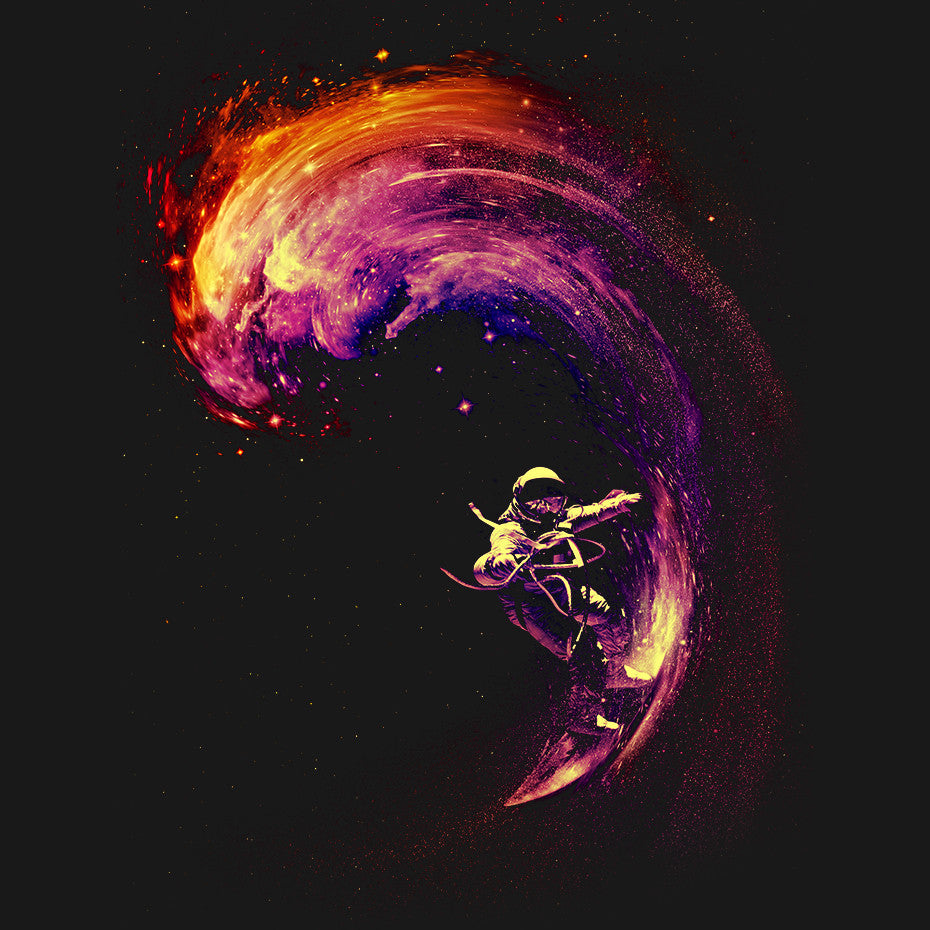 Space Surfing T-Shirt – Artokingo